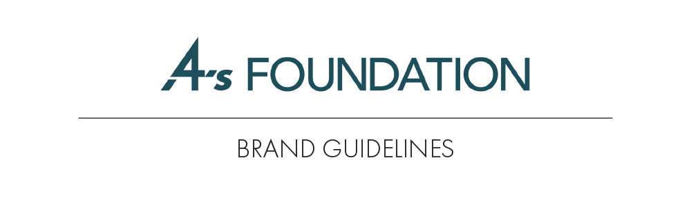 4A's Foundation Brand Guidelines