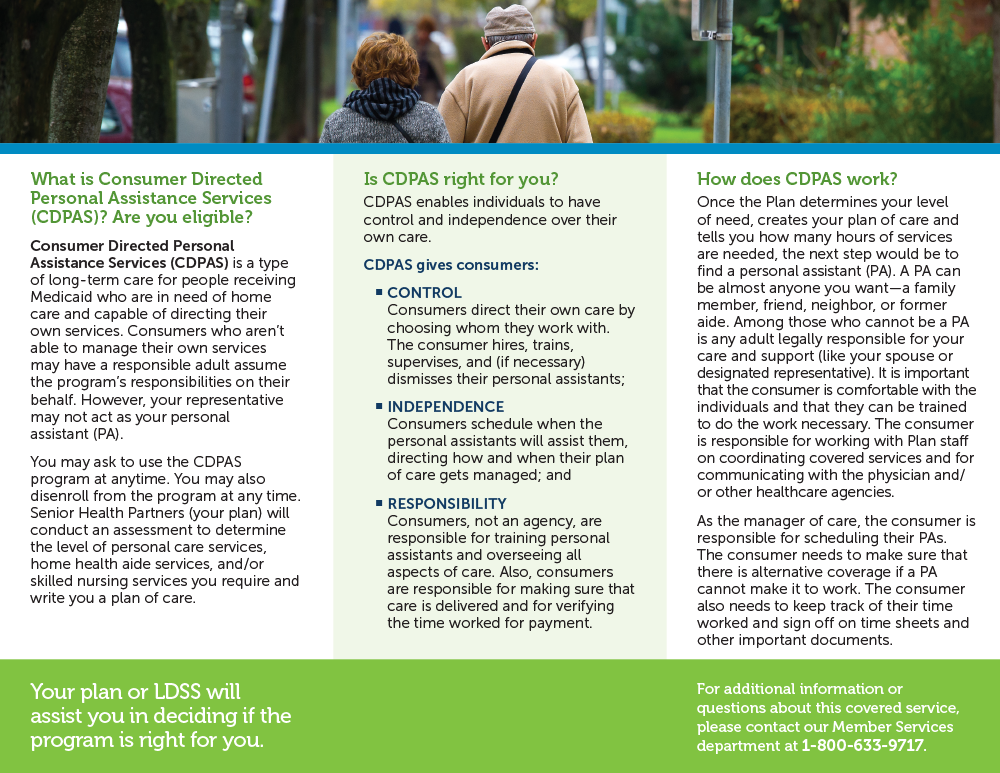 Personal Assistance Service Trifold