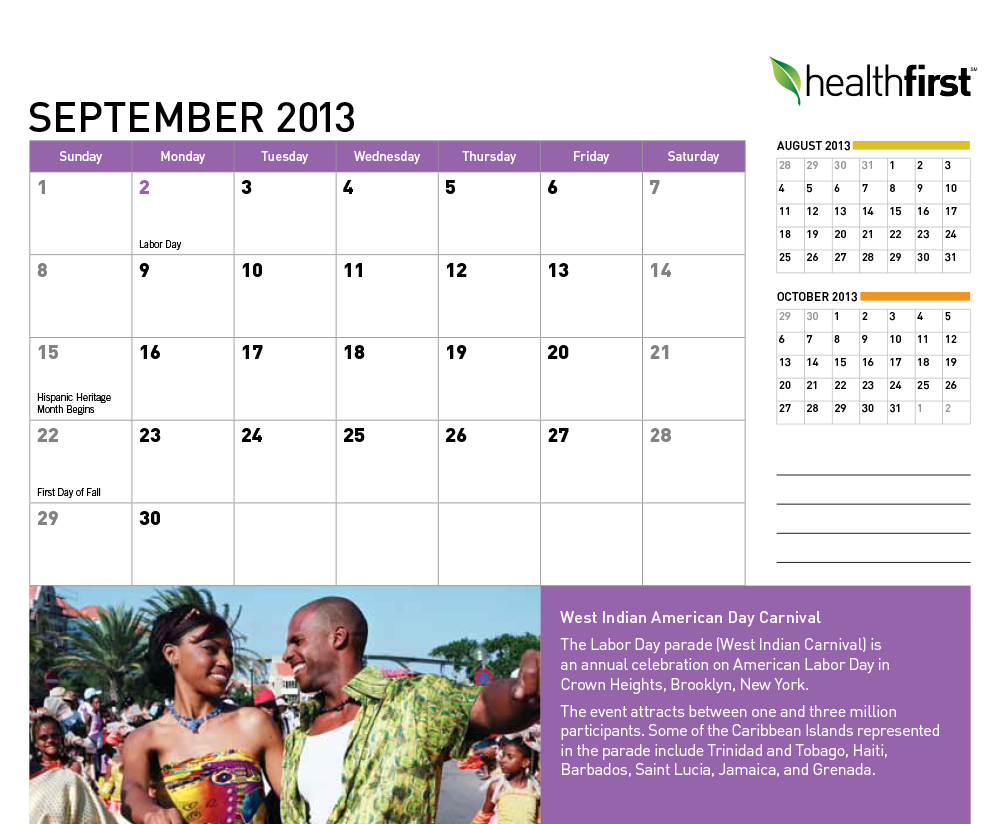 Cultural Heritage Community Calendar