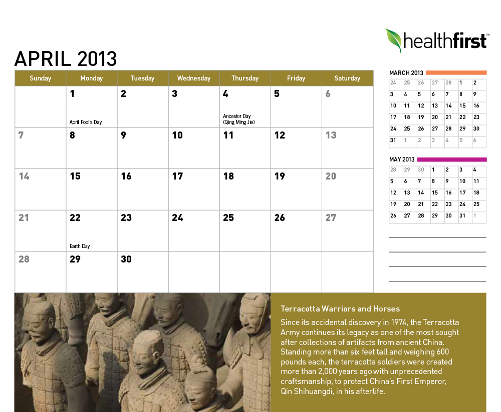 Cultural Heritage Community Calendar