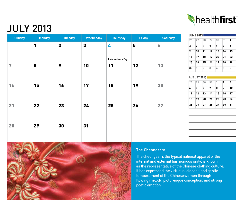 Cultural Heritage Community Calendar