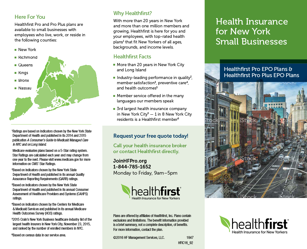 Insurance Plan Trifold